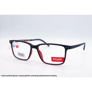 Okulary korekcyjne z nakładką SOLANO CL 90182 B