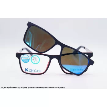 Okulary korekcyjne z nakładkami KENCHI KEC 050305 C3