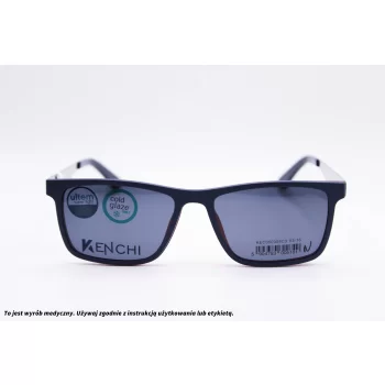 Okulary korekcyjne z nakładkami KENCHI KEC 050305 C3