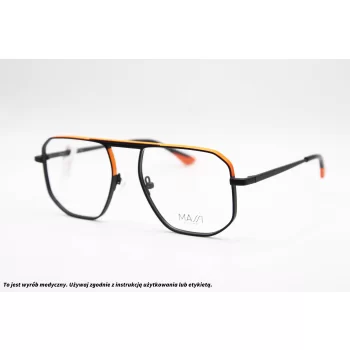 Okulary korekcyjne MASSI TEEN 17 BLACK ORANGE