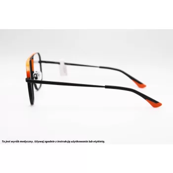 Okulary korekcyjne MASSI TEEN 17 BLACK ORANGE